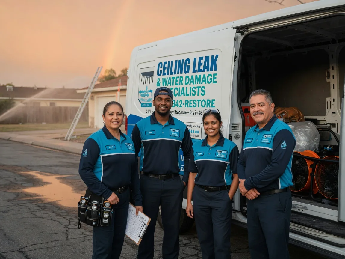 Ceiling Leak Cleanup company in Oakville, IN